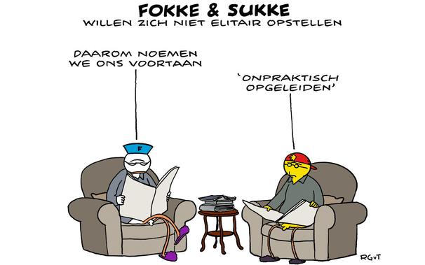F&S willen zich niet elitair opstellen (NRC, di, 11-03-25) #foksuk