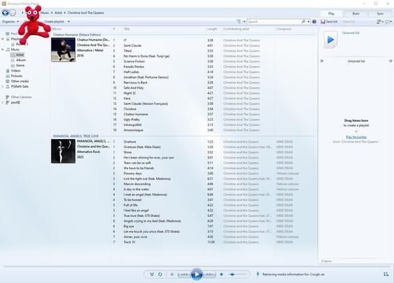 #CaptainRedBeanBear: #Remembering: #WindowsMediaPlayer with a #ZeroTolerance of/for #PhilCollins and/or #Sting...