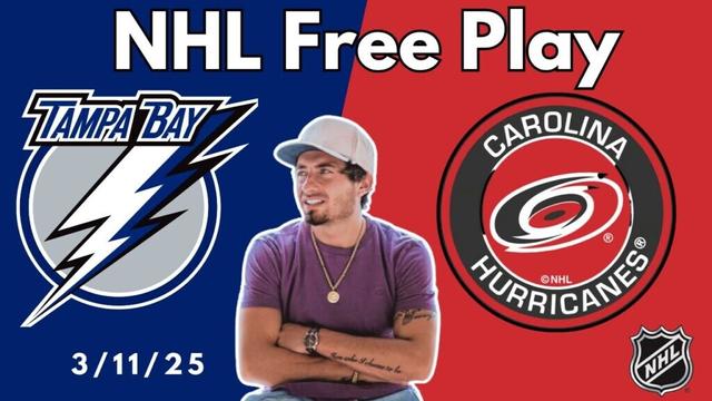 NHL Pick - Tampa Bay Lightning vs Carolina Hurricanes Prediction, 3/11/2025 Free Best Bets & Odds