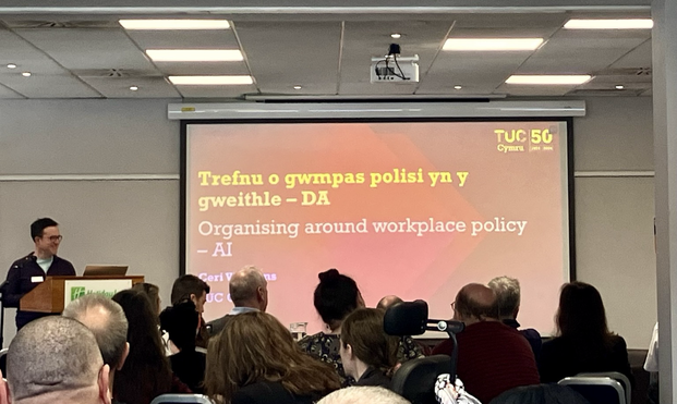 Ceri Williams, Policy Officer, TUC Cymru