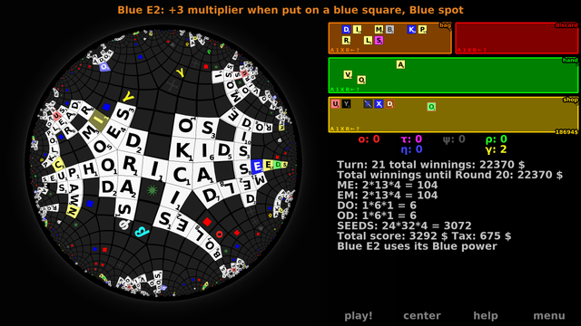 (2) Usually, words can only go "right" and "down". In hyperbolic geometry, we have holonomy, so "right" and "down" are not globally defined. So we have to accept both directions. (Or, optionally, only accept words if they are valid both ways.)