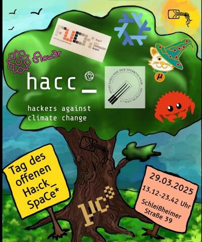 Flyer Tag des offenen Hackspace des muCCC