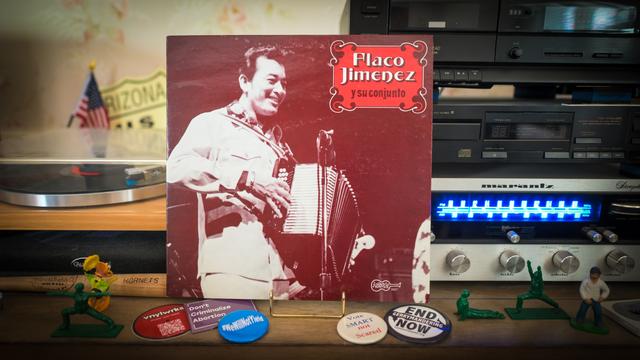 Born this day in 1939, the great Norteño, Tex Mex and Tejano musician, Flaco Jiménez.
