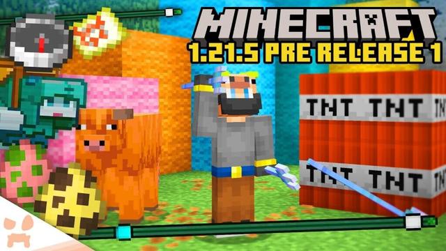 NEW LOCATOR BAR REVEAL, CLASSIC EGGS, + MORE MINECRAFT LIVE INFO! (spring drop pre release 1)