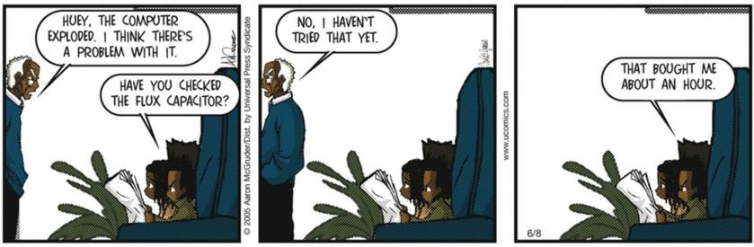 The Bookdocks Comic Strip - June 8th 2005