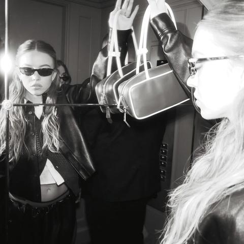 ‘Miu miu darling’ ~ via Melissa Hernandez IG March 2025