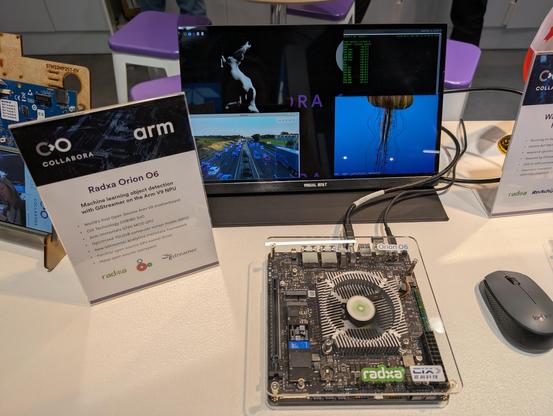Radxa Orion O6 at Embedded World 2025