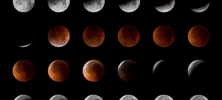 Fases de un eclipse lunar / StephanHoerold