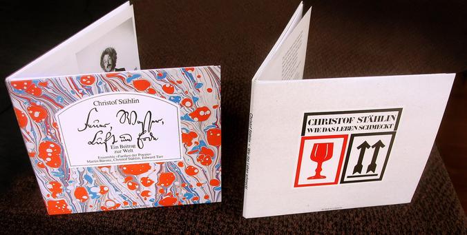 Die beiden Christof Stählin-Alben "Feuer, Wasser, Luft & Erde" (1981) und "Wie das Leben schmeckt" (1982), frisch remastered, auf zwei neuen CDs.