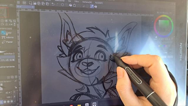 Work in Progress!

Sketch of a furry cat smiling at the viewer