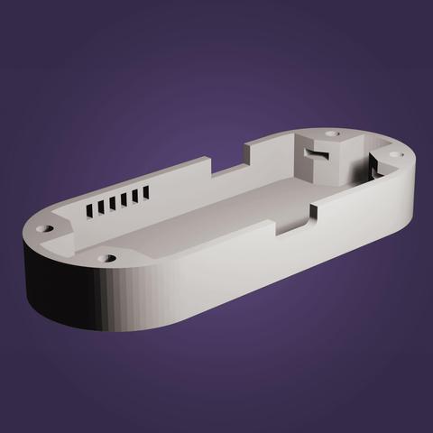 3d render of electronics enclosure.