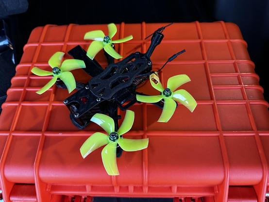 lil 3” quadcopter after a minor rebuild