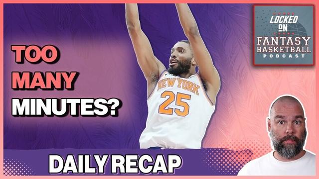 Mikal Bridges Game Winner & Wednesday Fantasy Basketball Takeaway Including Huge Tank-Offs