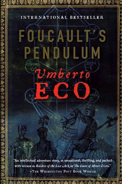 Cover of "Foucault's Pendulum" by Umberto Eco