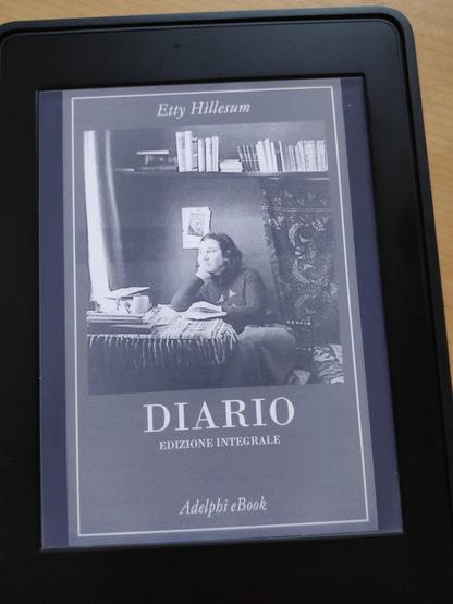 cover Etty Hillesum, Diario, Adelphi