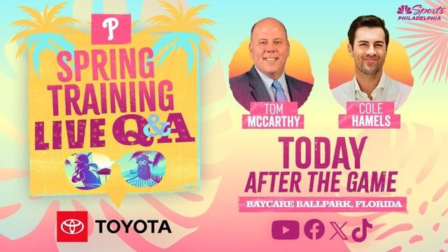 Phillies Spring Training Live Q&A | Today after the game