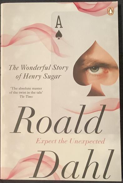 The cover of my copy of The Wonderful Story of Henry Sugar by Roald Dahl
