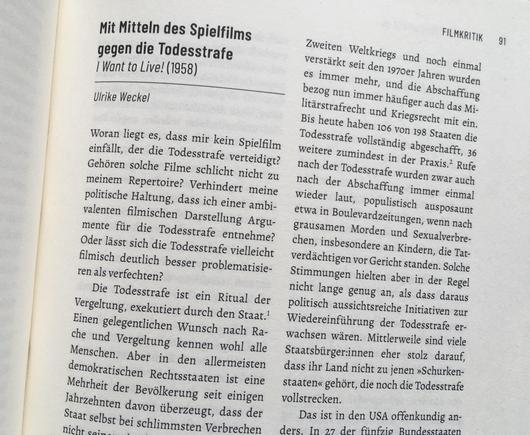 Foto der ersten Seite des gedruckten Beitrags (Auszug)