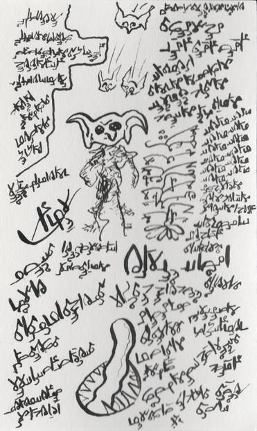 Goblins are falling!
That would be some lousy weather...

A few thoughts in sylvin raven condensed and sylvin branch form scripts.
