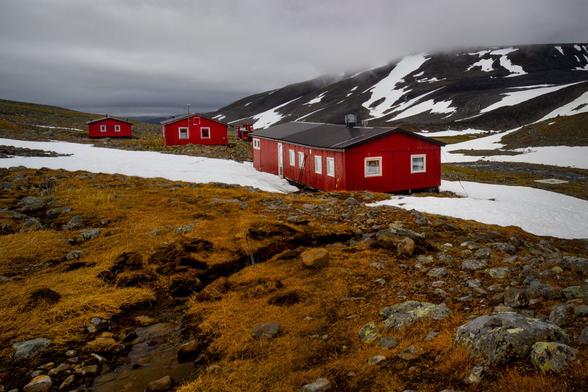 Research station at Tarfala Valley SE