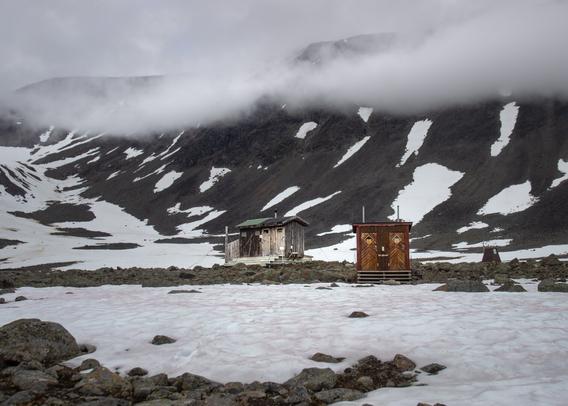 Toilets at Tarfala Valley SE