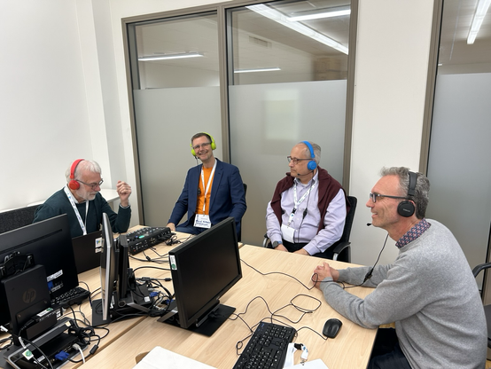 Podcastaufnahme am Ende des #CLC25