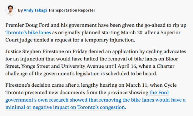 Screenshot of linked article