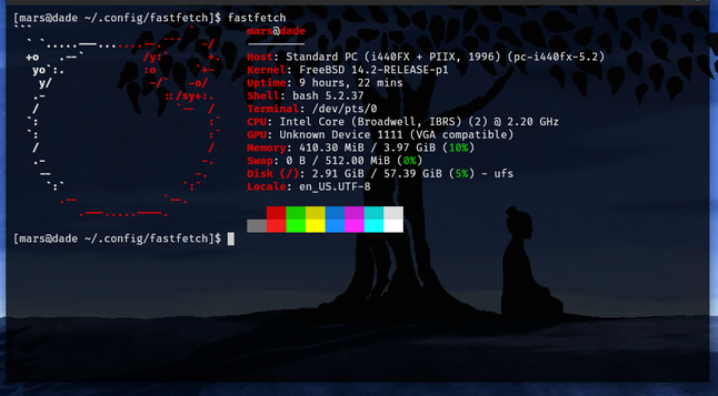 fastfetch screenhot