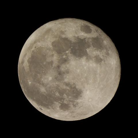 Photo de la pleine lune