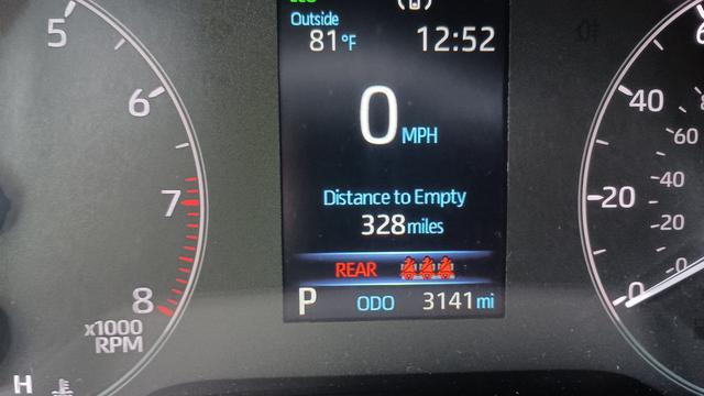 Odometer reads 3141, the first four digits in the mathematical constant Pi