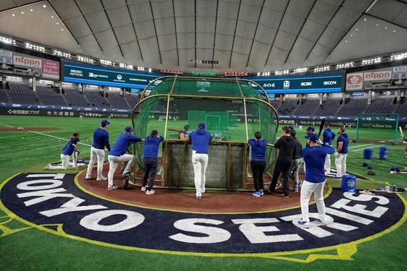 Smoking areas in clubhouse, no pitch clock: MLB players get a little taste of baseball in Japan