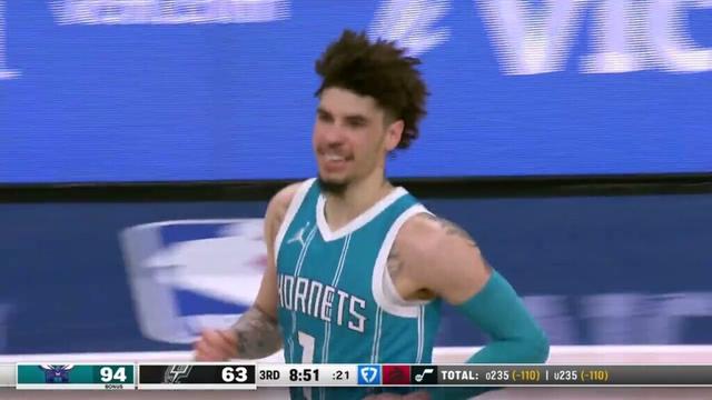 Charlotte Hornets Win with 26 Threes vs Spurs | 3/14/2025