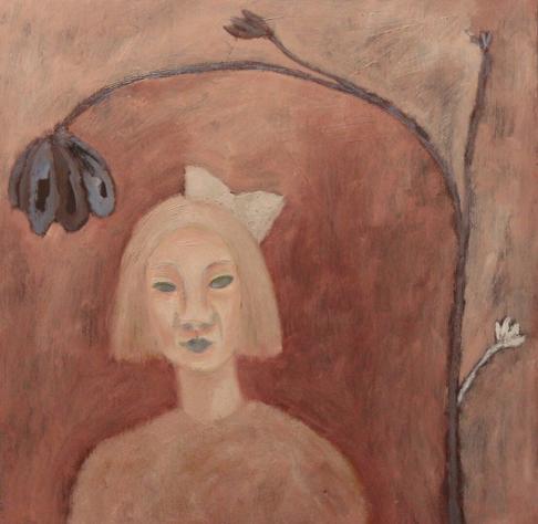 I repainted the colors of this oil painting today because the previous shades (you can see it in an older post here) started to feel wrong. They reflected my emotional state at the time, but I also want to strongly bring out the feeling of hope in my paintings; Hopefully it is more visible here, but the message of the artwork is the same: An old woman wondering the state of the world... Stay safe! 🕊️