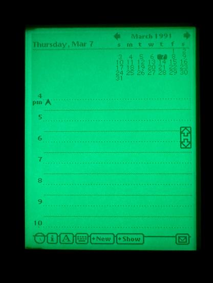 What Newton thinks today is: March 7, 1991.