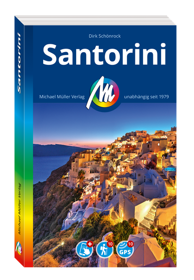 Cover vom MM Reiseführer Santorini