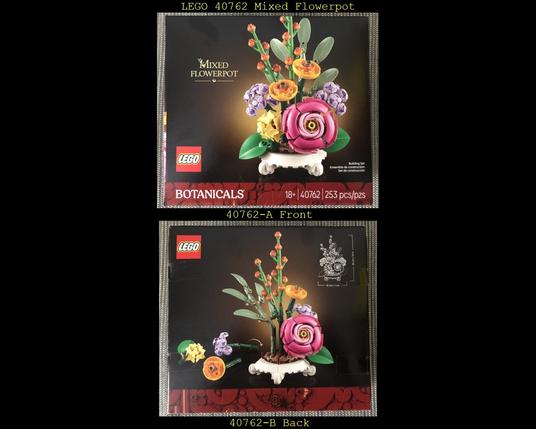 GWP 40762 Mixed Flowerpot - box front and box back
