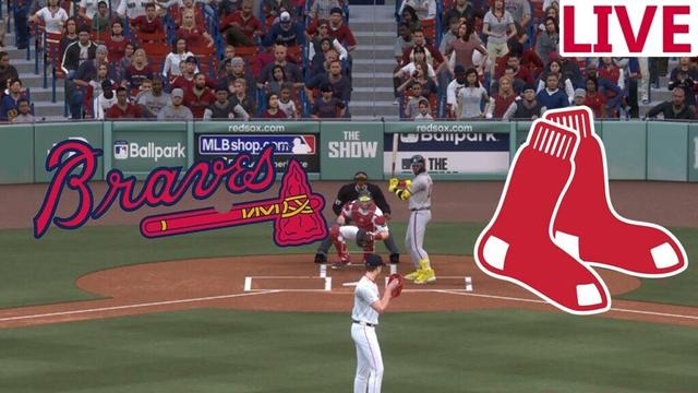Atlanta Braves vs Boston red sox baseball spring training