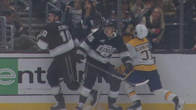 Tanner Jeannot Illegal Check To Head On Nick Blankenburg