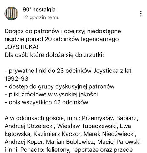 Post z YouTube reklamujący akcję zbiórki.