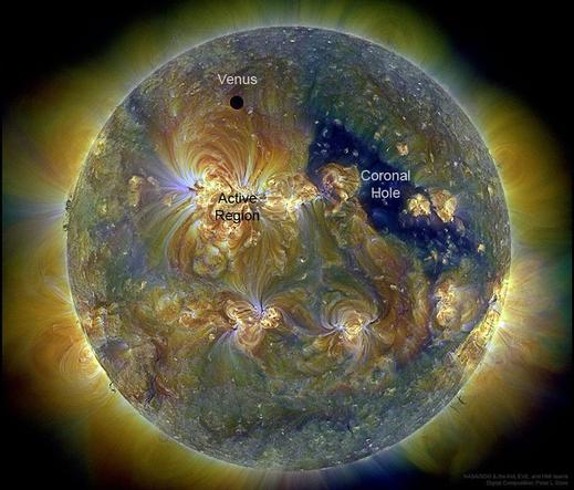 Sonne mit Venus Durchgang. 🖖