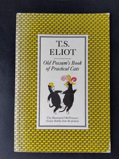 Book cover T.S. Eliot - Old Possum's Book of Practical Cats