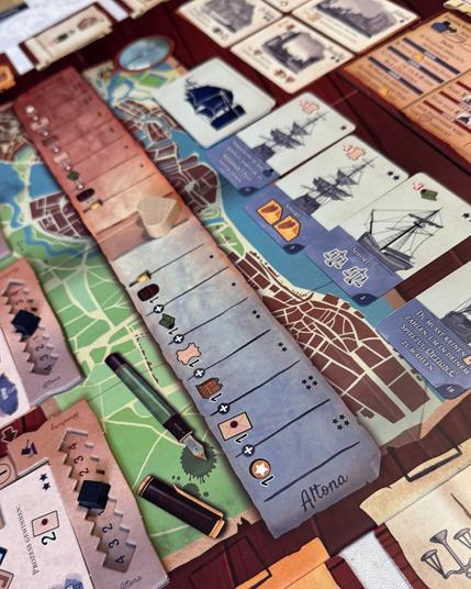 Spieletableaut Rival Cities