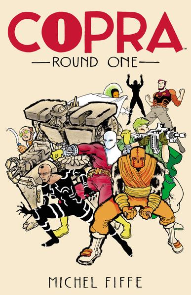Cover of book one. The colorful main characters, ready for battle.