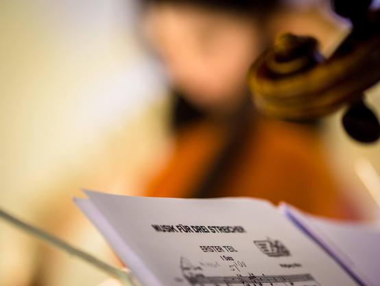 musik für drei. foto: hufner