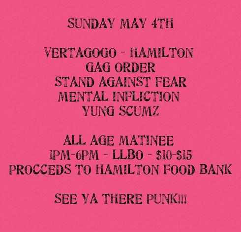 Gag Order / Stand Against Fear / Mental Infliction / Yung Scumz