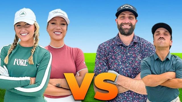 Chaz & I Challenged the GIRLS (Stroke Play)