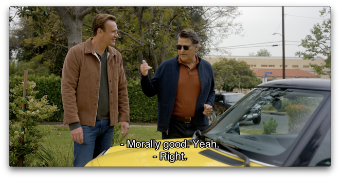 Derek to Jimmy: “Morally good. Yeah.”