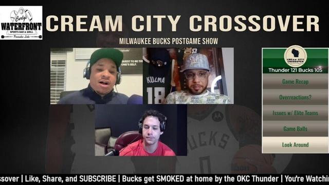 Milwaukee Bucks get outclassed against the OKC Thunder 121-105 | 3.16.2025
