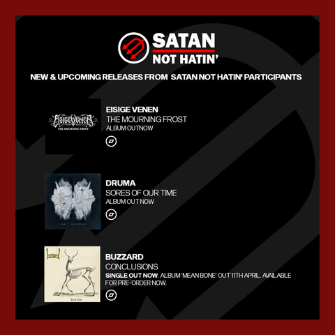 Cover art for all the releases mentioned in the boy of this post.