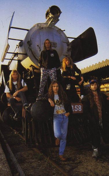 Iron Maiden & a train